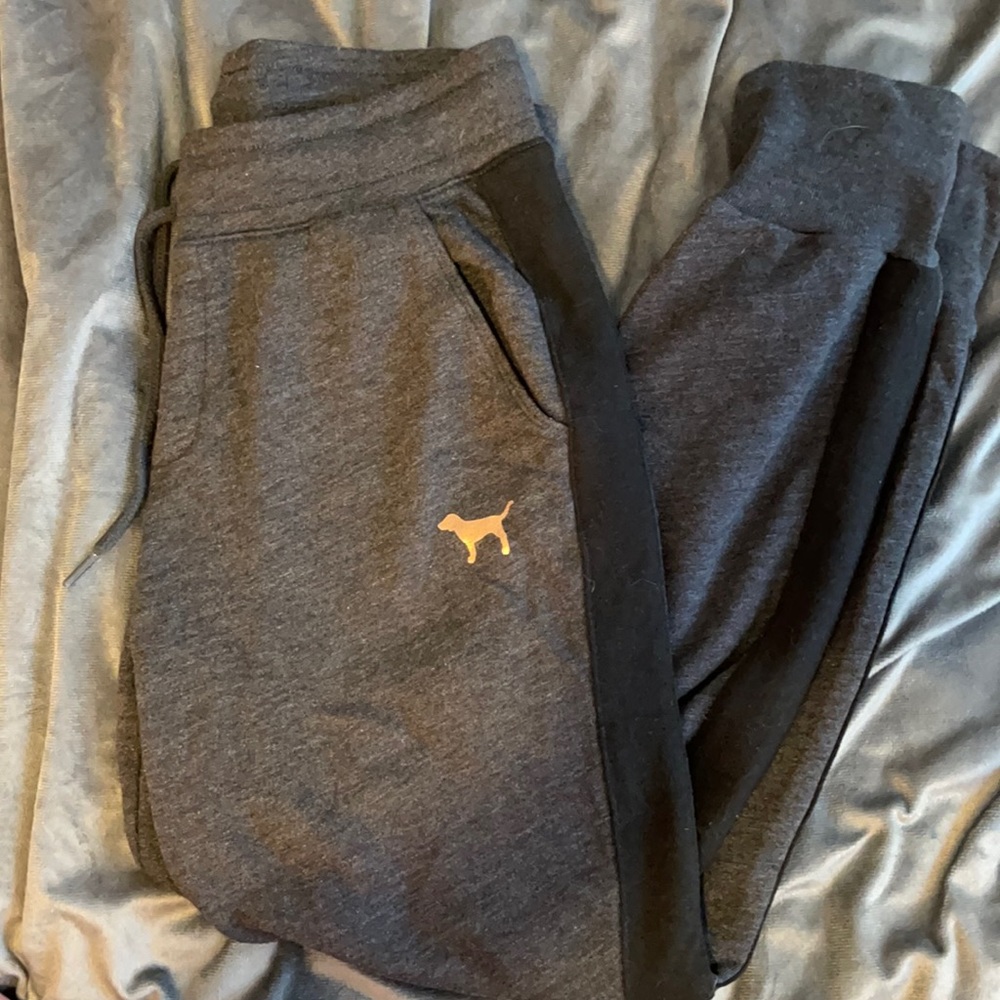 VS joggers size small and dark grey